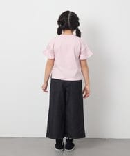 KJLFC39044 a.v.v KIDS(アー・ヴェ・ヴェ) 【接触冷感/ジメジメ対策】[160]タックワイドパンツ ライトブルー