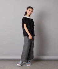 KJLFC39044 a.v.v KIDS(アー・ヴェ・ヴェ) 【接触冷感/ジメジメ対策】[160]タックワイドパンツ ライトブルー