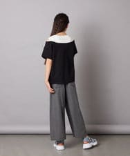 KJLFC39044 a.v.v KIDS(アー・ヴェ・ヴェ) 【接触冷感/ジメジメ対策】[160]タックワイドパンツ ライトブルー