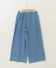 KJLFC39044 a.v.v KIDS(アー・ヴェ・ヴェ) 【接触冷感/ジメジメ対策】[160]タックワイドパンツ ライトブルー