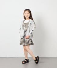 KJLFD45039 a.v.v KIDS(アー・ヴェ・ヴェ) [120-160][ママとお揃いコーデが叶う/セットアップ可能]ギャザーキュロット ライトブルー