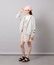 KJLFD45039 a.v.v KIDS(アー・ヴェ・ヴェ) [120-160][ママとお揃いコーデが叶う/セットアップ可能]ギャザーキュロット ベージュ