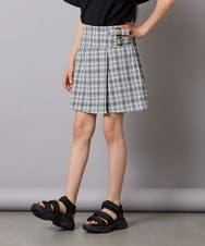 KJLGA01034 a.v.v KIDS(アー・ヴェ・ヴェ) [110-130]【接触冷感/ジメジメ対策】サイドベルトキュロット ラベンダー