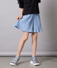 KJLGA17039 a.v.v KIDS(アー・ヴェ・ヴェ) [100-160]【セットアップ可能】ぽこぽこタックショートパンツ ブラック