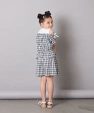 KJLGA17039 a.v.v KIDS(アー・ヴェ・ヴェ) [100-160]【セットアップ可能】ぽこぽこタックショートパンツ ブラック