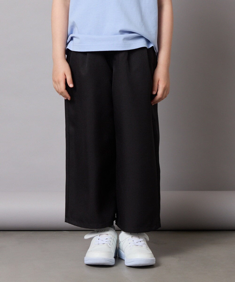 KJLGB21044 a.v.v KIDS(アー・ヴェ・ヴェ) [140-150]サス付きワイドパンツ ベージュ