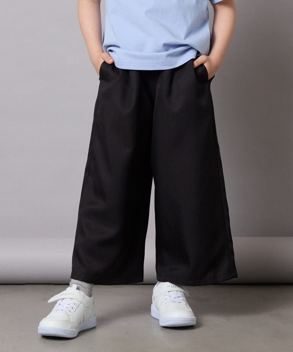 KJLGB21044 a.v.v KIDS(アー・ヴェ・ヴェ) [140-150]サス付きワイドパンツ ベージュ