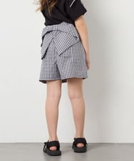 KJLGD55039 a.v.v KIDS(アー・ヴェ・ヴェ) [110-130]バックリボンショートパンツ ブラック