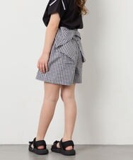 KJLGD55039 a.v.v KIDS(アー・ヴェ・ヴェ) [110-130]バックリボンショートパンツ ブラック