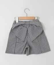 KJLGD55039 a.v.v KIDS(アー・ヴェ・ヴェ) [110-130]バックリボンショートパンツ ブラック