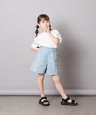 KJLGD60034 a.v.v KIDS(アー・ヴェ・ヴェ) [120-160]【速乾/冷感】水陸両用アクティブハーフパンツ ライトブルー