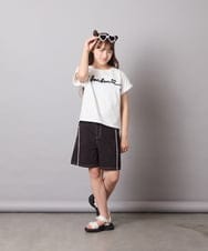 KJLGD60034 a.v.v KIDS(アー・ヴェ・ヴェ) [120-160]【速乾/冷感】水陸両用アクティブハーフパンツ ブラック