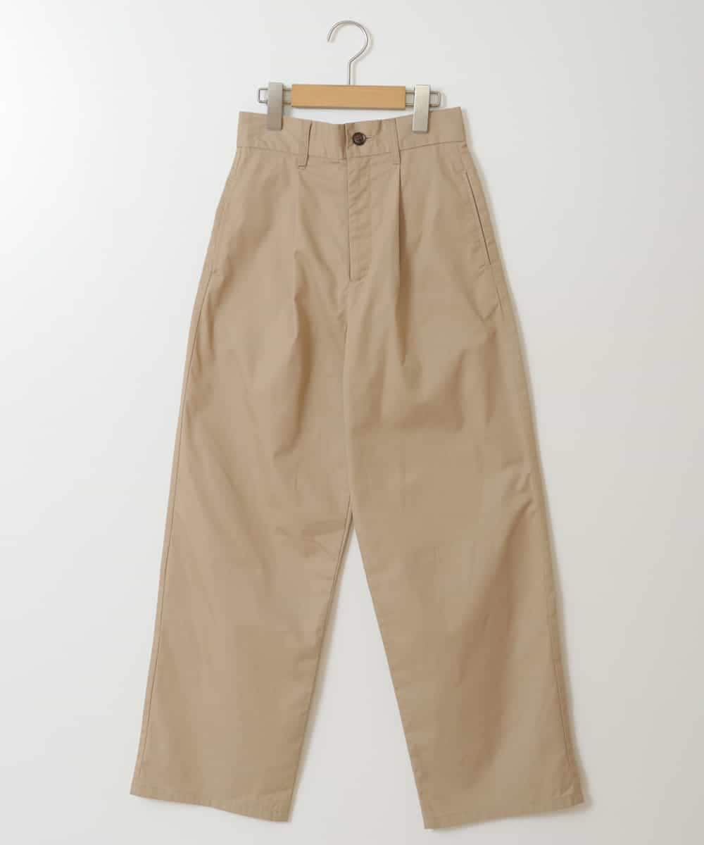 KJLGS30039 a.v.v KIDS(アー・ヴェ・ヴェ) [150-160]タックストレートパンツ ベージュ