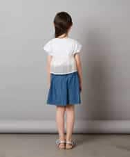 KJLGV01029 a.v.v KIDS(アー・ヴェ・ヴェ) [100-130]【ウエストゴム】アソートキュロット ラベンダー