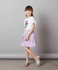KJLGV01029 a.v.v KIDS(アー・ヴェ・ヴェ) [100-130]【ウエストゴム】アソートキュロット ラベンダー