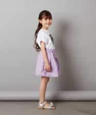 KJLGV01029 a.v.v KIDS(アー・ヴェ・ヴェ) [100-130]【ウエストゴム】アソートキュロット ラベンダー