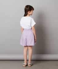 KJLGV01029 a.v.v KIDS(アー・ヴェ・ヴェ) [100-130]【ウエストゴム】アソートキュロット ラベンダー