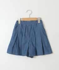 KJLGV01029 a.v.v KIDS(アー・ヴェ・ヴェ) [100-130]【ウエストゴム】アソートキュロット ラベンダー