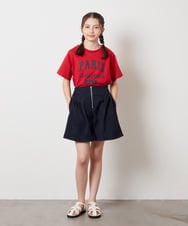 KJLHV21029 a.v.v KIDS(アー・ヴェ・ヴェ) [100-130]フロントジップショートパンツ ライトブルー