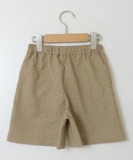KJLJS35029 a.v.v KIDS(アー・ヴェ・ヴェ) [100-130]【セットアップ対応】フクレショートパンツ ベージュ