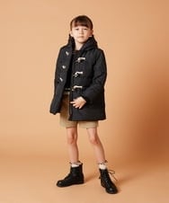 KJLJS35029 a.v.v KIDS(アー・ヴェ・ヴェ) [100-130]【セットアップ対応】フクレショートパンツ ベージュ