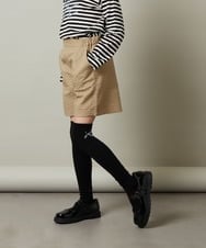 KJLJS35029 a.v.v KIDS(アー・ヴェ・ヴェ) [100-130]【セットアップ対応】フクレショートパンツ ベージュ