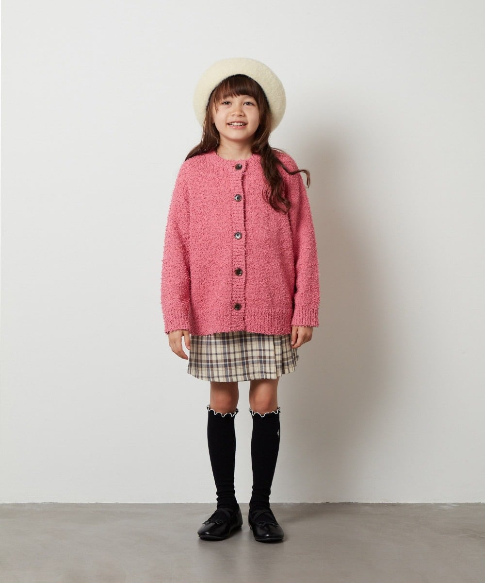 KJLJT36034 a.v.v KIDS(アー・ヴェ・ヴェ) [140-150]サスペンダー付きラップキュロット ライトブルー