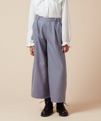 KJLJW34034 a.v.v KIDS [140-150]サスペンダー付きワイドパンツ