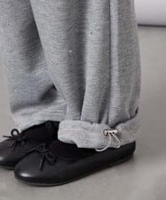 KJLKD11044 a.v.v KIDS(アー・ヴェ・ヴェ) [130-160]【洗える】キラキラスウェットパンツ ライトグレー