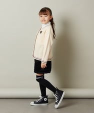 KJLLS61029 a.v.v KIDS(アー・ヴェ・ヴェ) [100-130]ベロアキルティングショートパンツ ブラック