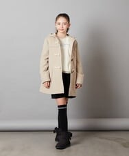 KJLLS61029 a.v.v KIDS(アー・ヴェ・ヴェ) [100-130]ベロアキルティングショートパンツ ブラック