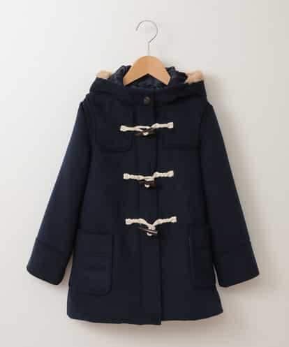 KJUAG03059 a.v.v KIDS [100-130]フェイクファーフードダッフルコート[WEB限定サイズ]