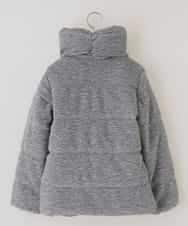 KJUAG04059 a.v.v KIDS(アー・ヴェ・ヴェ) [100-130]【洗える】メランジ起毛中綿コート[WEB限定サイズ] グレー
