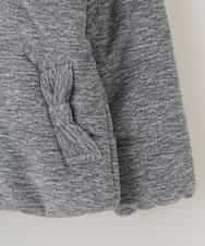 KJUAG04059 a.v.v KIDS(アー・ヴェ・ヴェ) [100-130]【洗える】メランジ起毛中綿コート[WEB限定サイズ] グレー