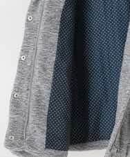 KJUAG04059 a.v.v KIDS(アー・ヴェ・ヴェ) [100-130]【洗える】メランジ起毛中綿コート[WEB限定サイズ] グレー