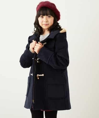 KJUAH03069 a.v.v KIDS [140-150]フェイクファーフードダッフルコート