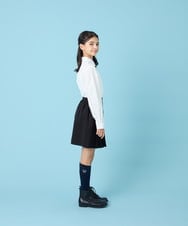 KQBBG02044 a.v.v KIDS(アー・ヴェ・ヴェ) [150-160]【リボン取り外し可能】リボン付きブラウス ホワイト
