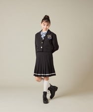 KQHBD02059 a.v.v KIDS(アー・ヴェ・ヴェ) [150-160]【2026 卒服】ラインプリーツスカート ベージュ