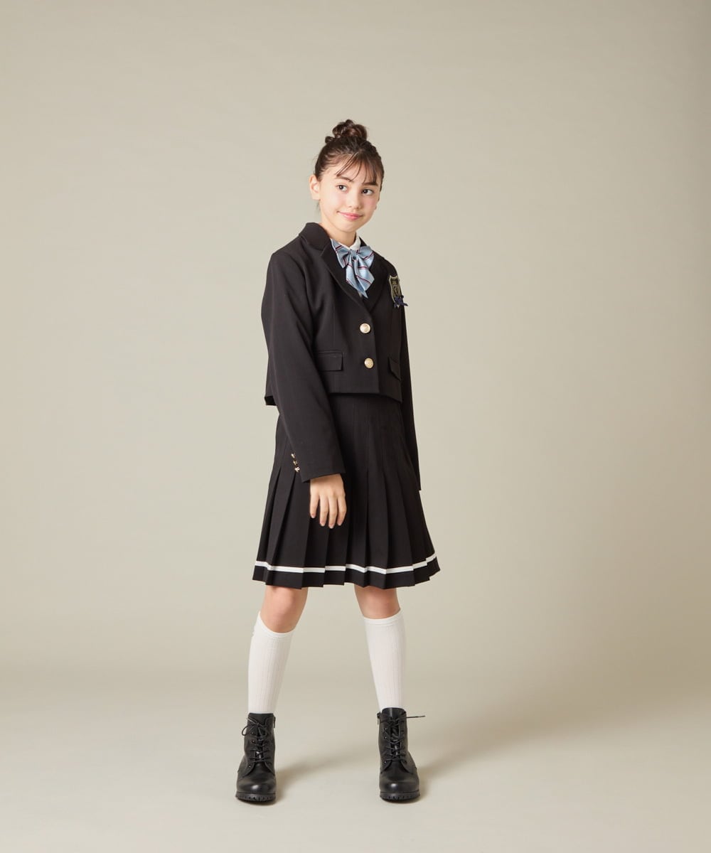 KQHBD02059 a.v.v KIDS(アー・ヴェ・ヴェ) [150-160]【2026 卒服】ラインプリーツスカート ベージュ