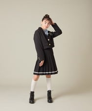 KQHBD02059 a.v.v KIDS(アー・ヴェ・ヴェ) [150-160]【2026 卒服】ラインプリーツスカート ベージュ