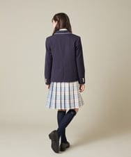 KQJBD01099 a.v.v KIDS(アー・ヴェ・ヴェ) [150-160]【2026 卒服】【エンブレム付き】パイピングテーラードジャケット ネイビー