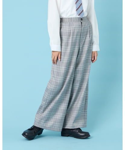 KQLBG01064  [150-160]卒服ワイドパンツ