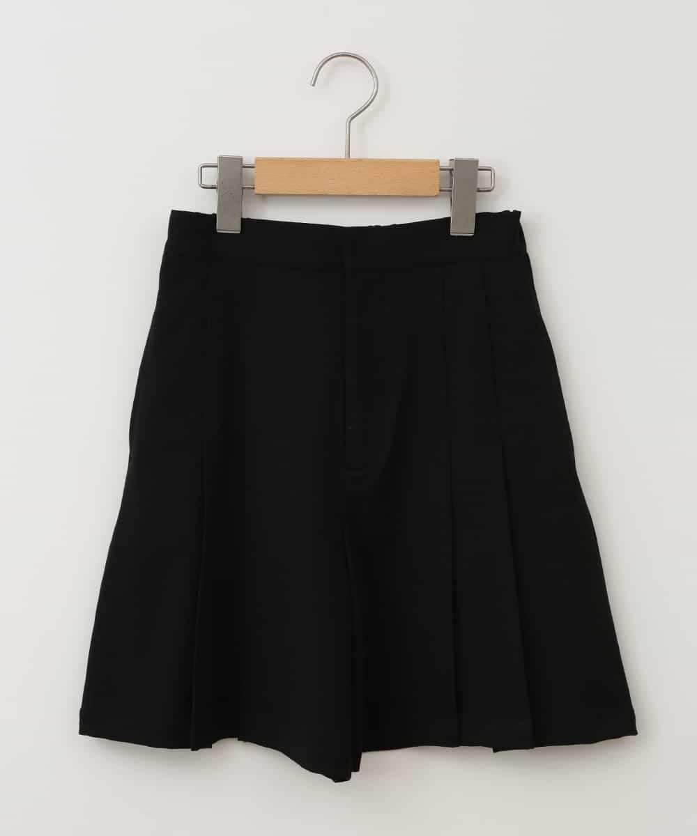 KQLTA01054 a.v.v KIDS(アー・ヴェ・ヴェ) [140-160]【卒服】タックキュロット ブラック
