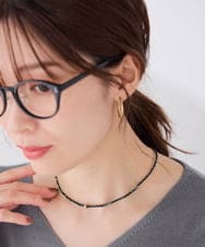 KS2AG01021 a.v.v(アー・ヴェ・ヴェ) ビーズレイヤードネックレス ゴールド