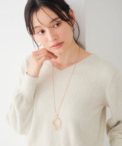 KS2AG21019 a.v.v ニュアンスリングネックレス