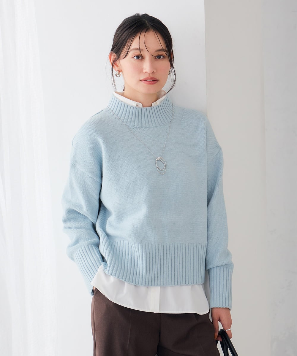 KS2AG21019 a.v.v(アー・ヴェ・ヴェ) ニュアンスリングネックレス ゴールド