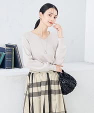 KS2FA02021 a.v.v(アー・ヴェ・ヴェ) リングパールネックレス ゴールド