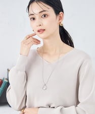 KS2FA02021 a.v.v(アー・ヴェ・ヴェ) リングパールネックレス シルバー