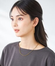 KS2GA35024 a.v.v(アー・ヴェ・ヴェ) ビジューマンテルネックレス ゴールド