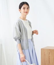 KS2GA35024 a.v.v(アー・ヴェ・ヴェ) ビジューマンテルネックレス シルバー